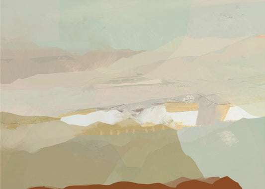 Farbblocklandschaft 3 | Poster