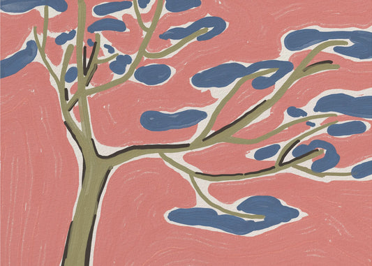 Bonsai-Baum-Kunstgemälde | Leinwand