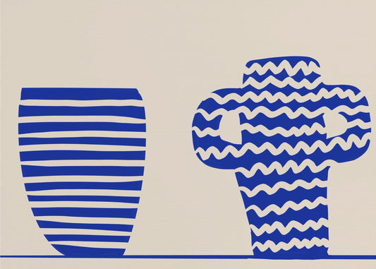 Blaue Vasen | Poster