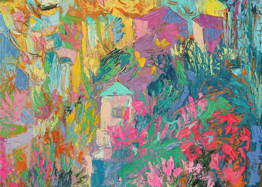 Schmetterlingsgarten Home | Leinwand