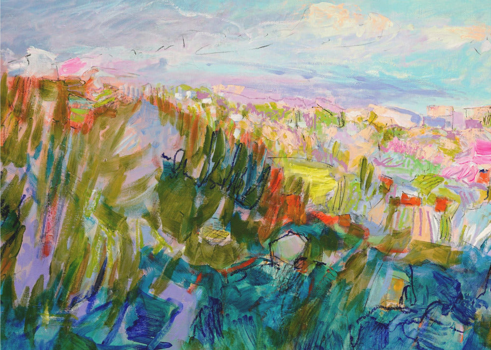 Ewiger Aufstieg | Leinwand