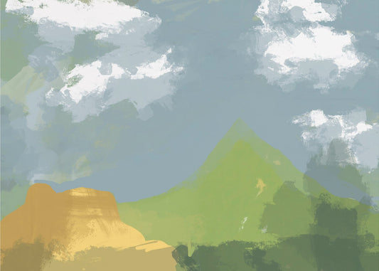 Landschaft Abstrakt | Poster