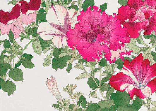 Vintage Petunienblüte Nr. 2 | Leinwand