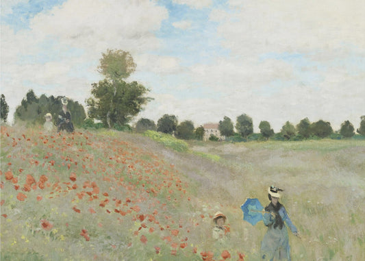 Mohnfeld bei Argenteuil (1873) | Poster