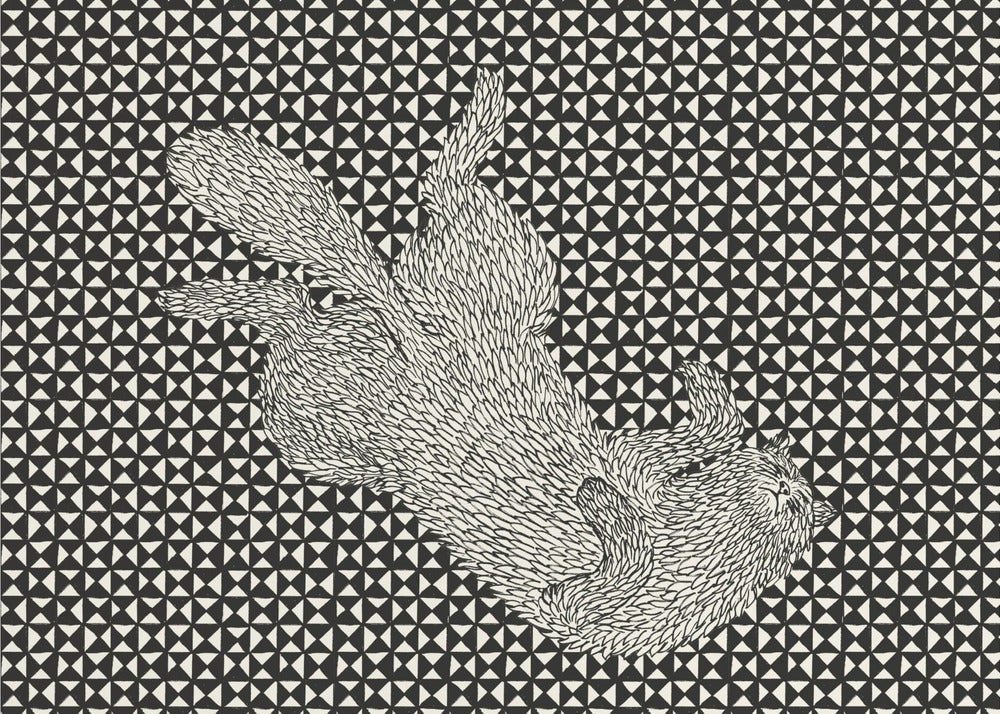 Schlafende Katze VII | Leinwand