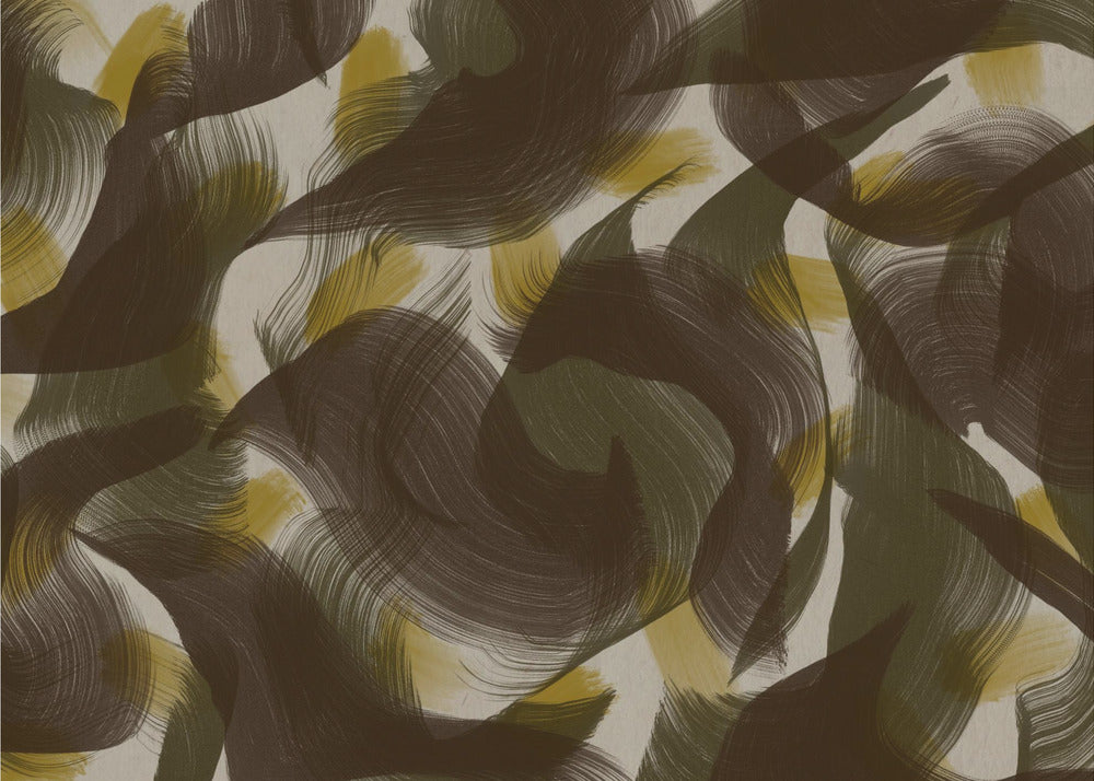 Whirling Earth Tones | Canvas