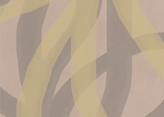 Neutrales abstraktes Aquarell in Nude und Pastell 4 | Tapete