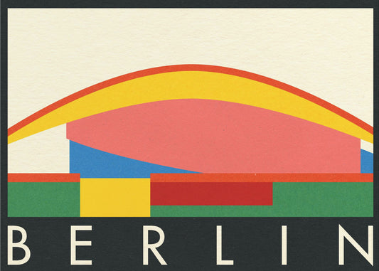 Berlin Hkw | Leinwand