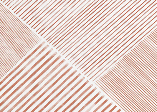 Gestreifte Geometrie | Poster