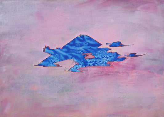UAP, Blauer, Rosa Himmel | Poster