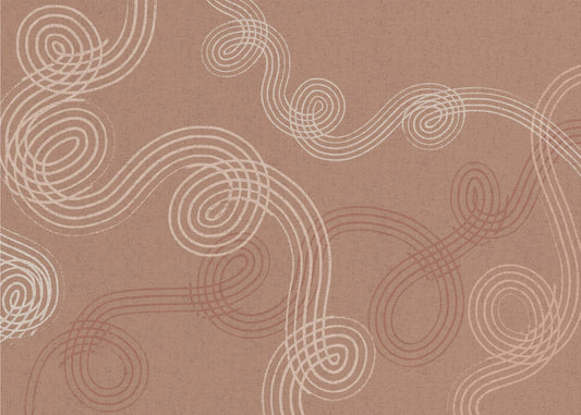 beruhigende Essentials Loops Mocha Mousse | Tapete