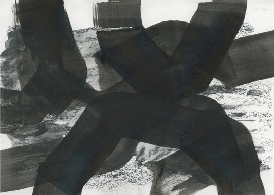 Black Texture Meeting 3 | Canvas