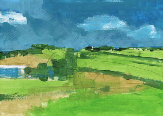 Landlandschaft 4 | Poster