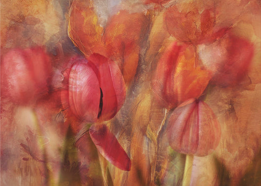 Malerische Tulpen | Leinwand