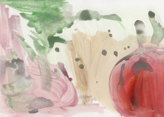 Aquarell Organische Formen 1 | Leinwand