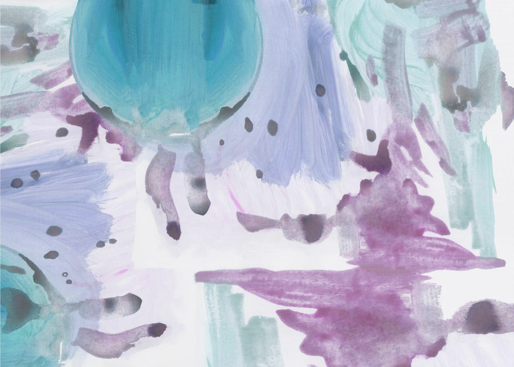 Aquarelle Organische Formen 2 | Leinwand