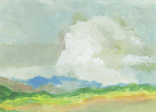 Große Wolkenlandschaft | Leinwand