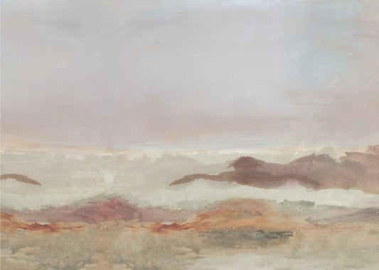 Erdtöne Landschaft 2 | Leinwand