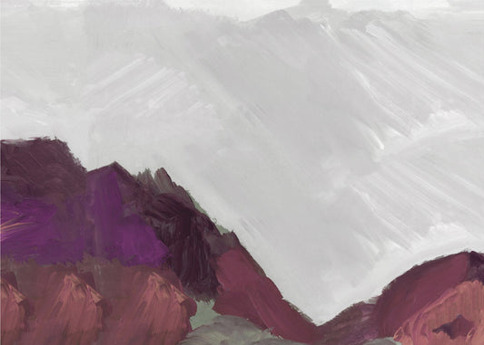 Wilde Landschaft 2 | Leinwand