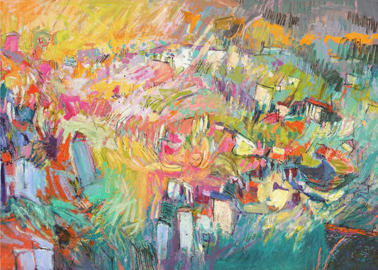 Buntes Chaos | Leinwand
