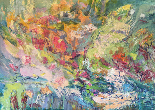 Amons Blüten in voller Blüte | Leinwand
