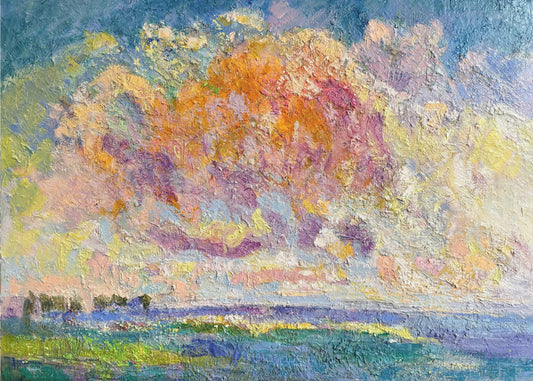 Lebendige Landschaft | Leinwand