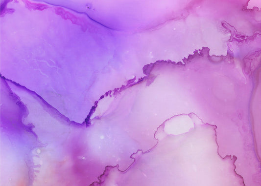 Fluid Abstract Patterns in Purple and Pink Hues | Poster