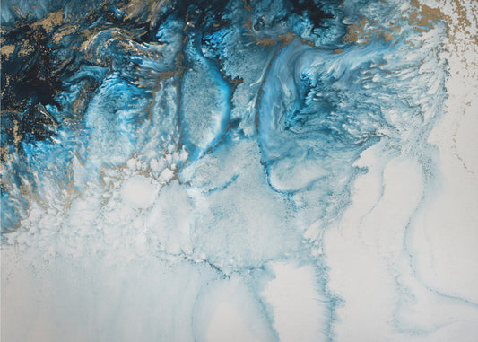 Coastal Art - Coastal Blues | Poster