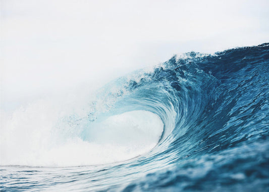Blaue Welle | Leinwand