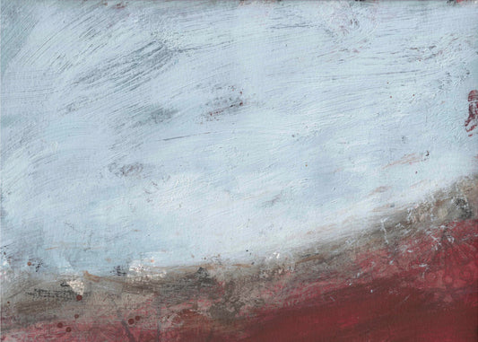 Purpurner Horizont | Leinwand