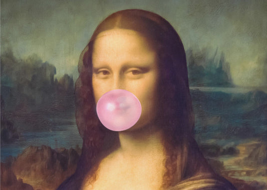 Mona Lisa Kaugummi | Leinwand