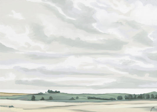 Ruhige Horizonte | Leinwand