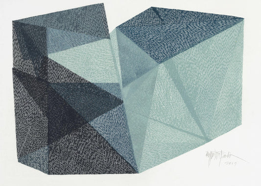 Polygonale Form III. | Leinwand