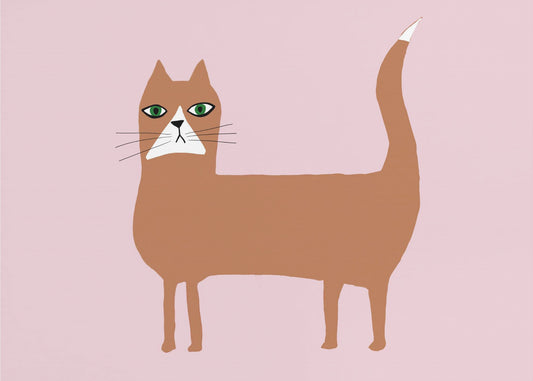 Katze Ingwer Orange | Poster