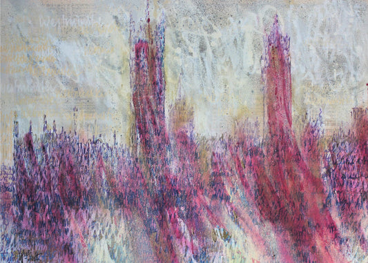 Lebendiges Stadtbild | Leinwand