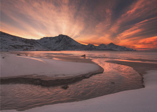 Goldener Sonnenuntergang | Tapete