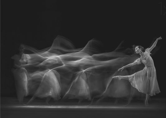 Wellen von Balerina | Leinwand