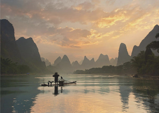 Goldener Li-Fluss | Poster