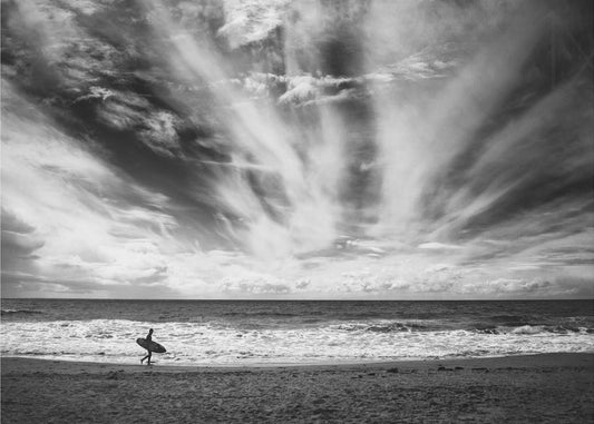 Die Einsamkeit eines Surfers | Poster