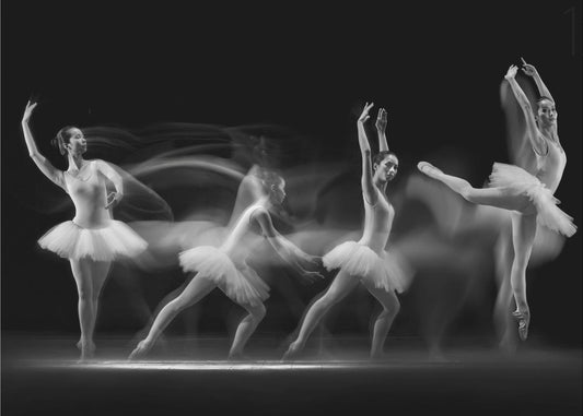 Balerina Art Wave | Leinwand