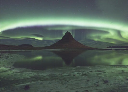 Kirkjufell Aurora | Hintergrundbild