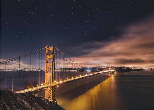 Golden Gate zu den Sternen | Hintergrundbild