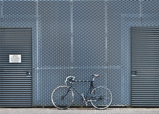 keine Fahrräder bitte | Leinwand