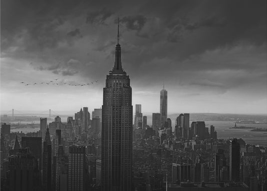 Blick auf das Rockefeller Center in New York | Hintergrundbild