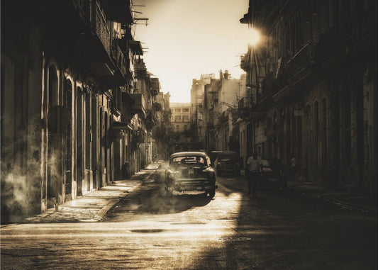 Mystischer Morgen in Havanna... | Leinwand