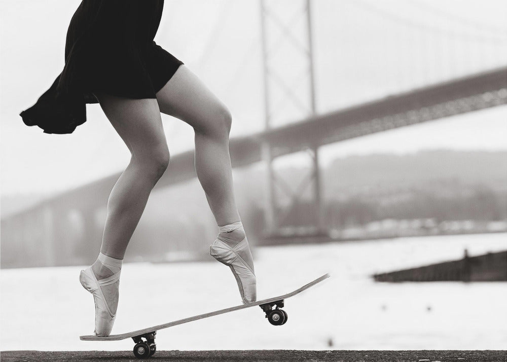 Skater-Mädchen | Tapete