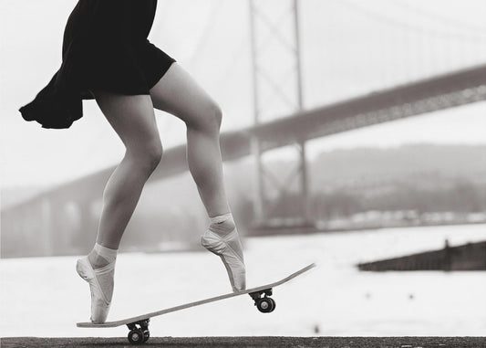 Skater-Mädchen | Tapete