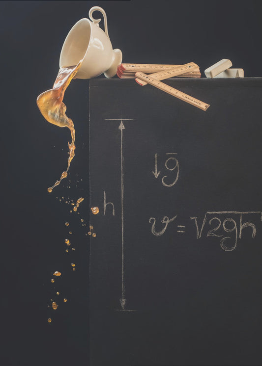 Eine Studie mit freiem Fall | Poster