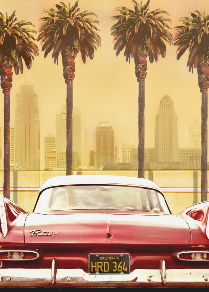 PLYMOUTH SAVOY MIT PALMEN | Poster
