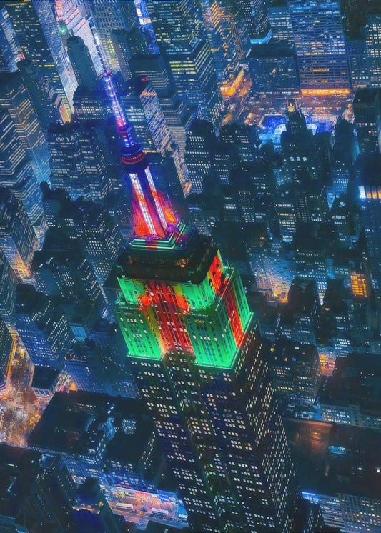 Fliegendes NYC | Leinwand